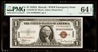 1935A Hawaii Wwii Emergency Issue Silver Certificate Pmg 64 Epq Super Pq Color!