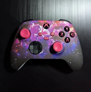 Custom Wireless Controller For Xbox Or PC Xbox Series X Controller Pink Purple - Picture 1 of 3