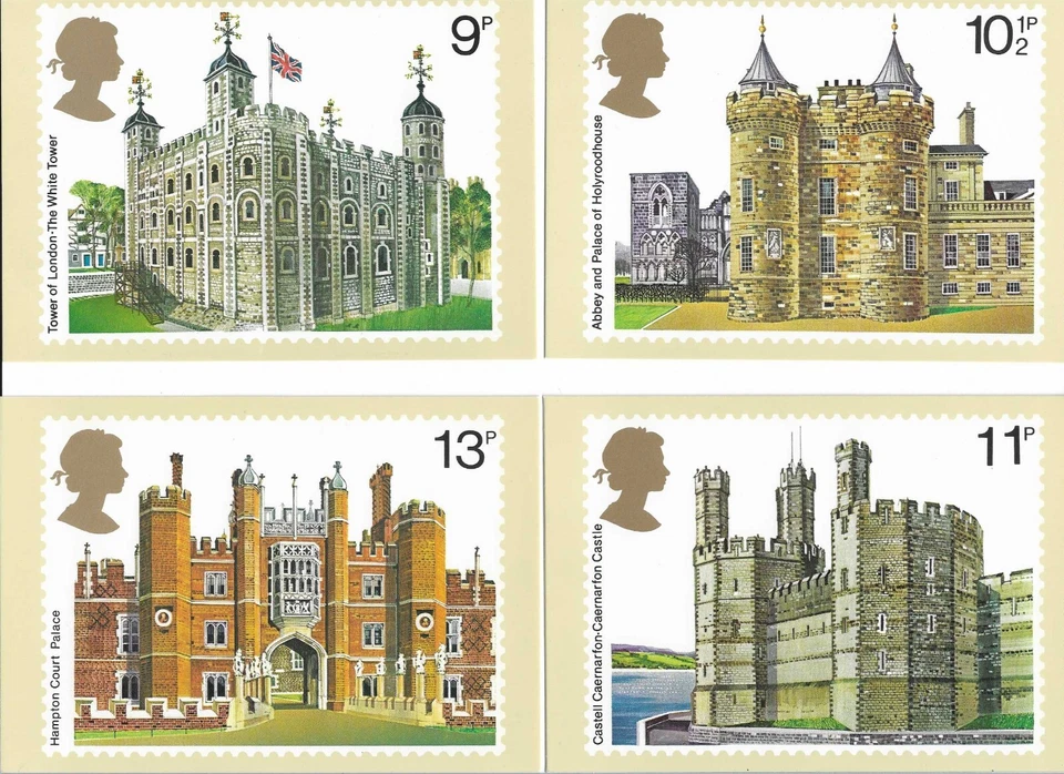 PHQ Series  Post Office Picture Card 1978 British Architecture Historic Building - Image 1 of 1