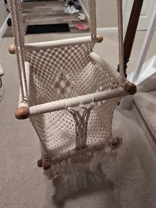 Custom Child Braided Rope Swing - Picture 1 of 6