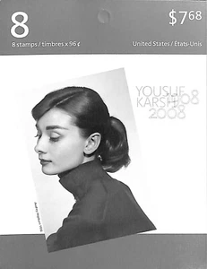 Canada Booklet BK377 - Scott #2272 - Audrey Hepburn Karsh Photo - 2008 - Picture 1 of 1