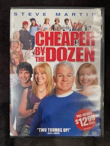 CHEAPER BY THE DOZEN STEVE MARTIN DVD - Picture 1 of 2
