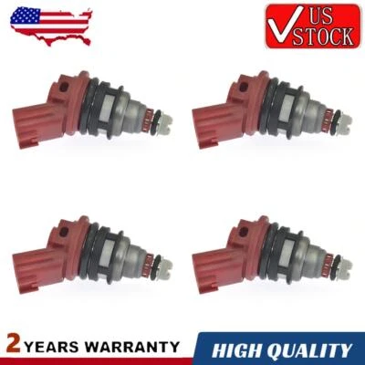 4PCS Fuel Injectors 270CC For 1991-99 Nissan 240SX Nissan Altima 16600-53J00 Foto 1 de 4