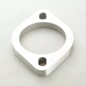 2 Bolt Exhaust Flange 2" (51mm) ID SS304 Turbo Downpipe Catback Header Flange - Picture 1 of 3