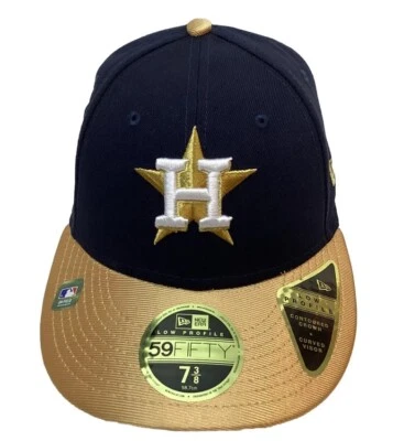 Houston Astros 59FIFTY  World Series 2022  Low Profile Fitted 7 3/8 Cap Hat $35 - Image 1 of 4