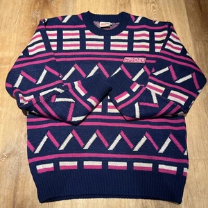 Vintage SPYDER 1990's Men's 100% Wool Active Boulder Ski Sweater Pullover Size M - Picture 1 of 17