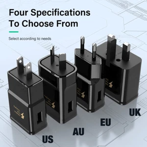 Fast Charge USB Wall Charger 15W Power Adapter for iPhone 16 15 Samsung Google - Picture 1 of 12