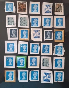 300 X 2nd Class Non Security Unfranked All On Paper,Good Condition - Picture 1 of 7