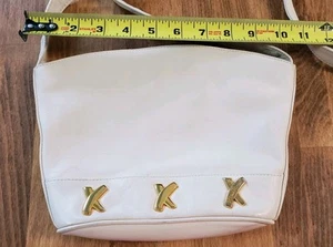 PALOMA PICASSO Ivory Leather Signature Crossbody Shoulder Bag - Picture 1 of 4