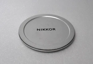Nikon 72N 72mm lens front metal cap Silver for Nikkor ED 180mm f/2.8 AIS UD 20mm - Picture 1 of 4