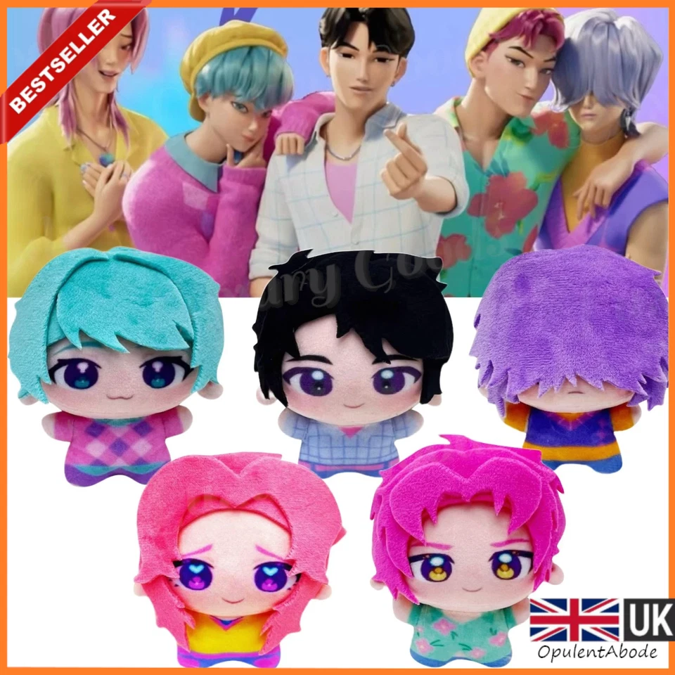 K-POP DEMON HUNTERS KPop Demon Hunters Plush Stuffed Plush Soft Toy Jinu Saja Boys Plushie Doll Gift