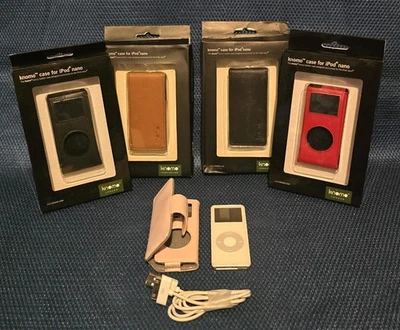 Apple iPod Nano A1137 1st Gen 4GB white Nr Mint Condition easy 9/10 + Extras  - Image 1 of 4