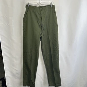 US Army Military OG 507 Pantaloni Utility Pantaloni Fatigues Oliva 32 x 33 Vintage - Foto 1 di 11