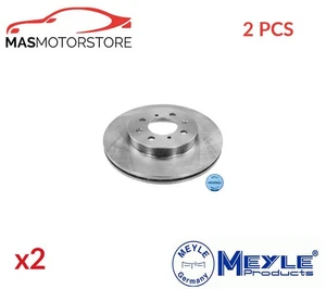 BREMSSCHEIBEN SATZ PAAR VORNE MEYLE 31-15 521 0015 2PCS A FÜR ROVER 400,45,200 - Bild 1 von 5