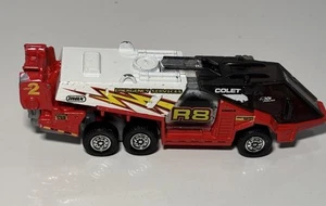 2009 Mattel Red Matchbox Colet Emergency Services 4.5“ Rescue Truck USA - Bild 1 von 20