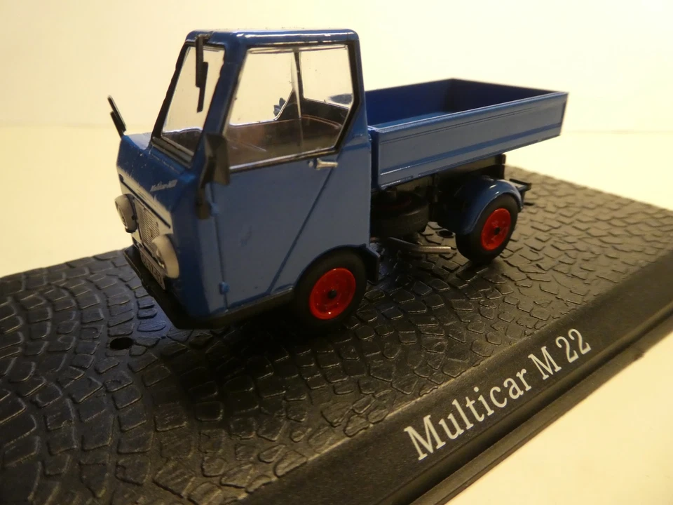 Modellauto Multicar M 22, DDR Nutzfahrzeug, Atlas Verlag, M 1:43, OVP - Bild 1 von 4