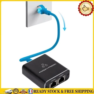 Gigabit Ethernet Splitter 1 in 2 Out with USB Power Cable RJ45 Ethernet Splitter - Afbeelding 1 van 12