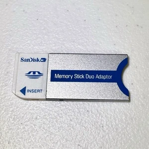 SanDisk Memory Stick Duo Adapter 20-90-00125 Original getestet funktioniert - Bild 1 von 2