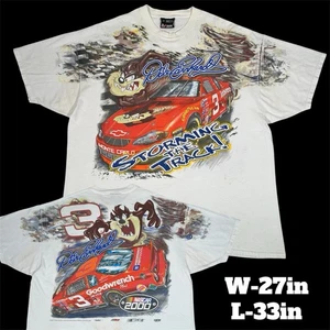 Dale Earnhardt Taz Warner Bros NASCAR 2000 Storming The Track Chase AOP T-Shirt 2XL - Bild 1 von 10