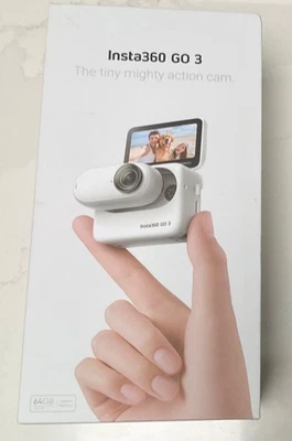 Insta360 Go 3 64GB Action Camera. Bianco - Immagine 1 di 4