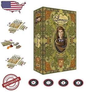Lorenzo Il Magnifico: Asymmetrische Strategien & schönes Kunstspiel für Familienspaß - Bild 1 von 6