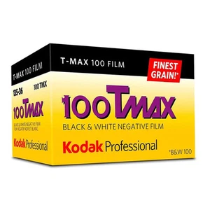 Expired Kodak Professional Tmax ISO 100 36 Exp Black and White 35mm Print Film - Picture 1 of 1