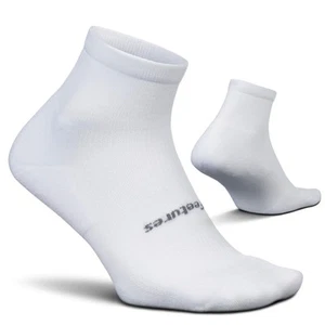 Feetures Max Cushion Quarter Athletic Socks for Men & Women, OldWhite Small - Picture 1 of 6