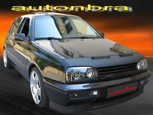 REGGISENO COFANO AUTO ADATTO VW VOLKSWAGEN GOLF MK3 mk III STONEGUARD PROTECTOR TUNING - Foto 1 di 4