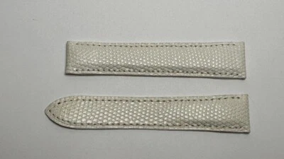 Cartier 18X16mm White Lizard Strap Authentic OEM - Image 1 of 4