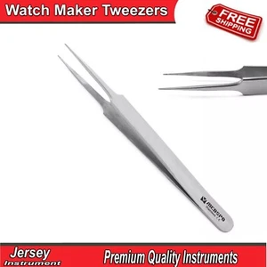 Watch Maker Tweezers Watch Repairing Jewelry Repairs Maintenance Forceps CE - Picture 1 of 4