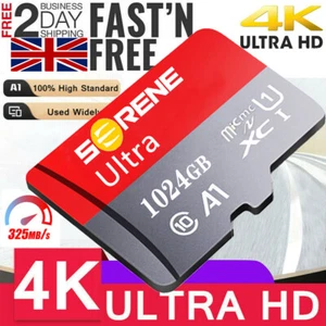 Karta pamięci Micro SD 1 TB 32GB 64GB 128GB 256GB 512gb Class 10 High Speed karta TF - Zdjęcie 1 z 17