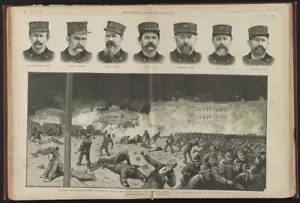 Foto 8" x 10" 1886 Illinois - I problemi del lavoro anarchico a Chicago - Foto 1 di 1