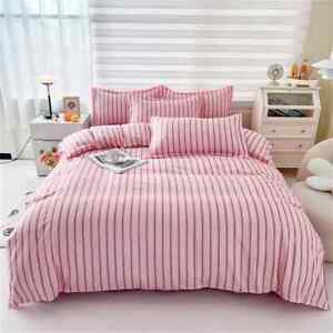 Soft Bedding Set Fashion Home Textile Bed Sheet Quilt Cover Pillowcase Bed Linen