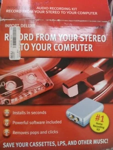 XITEL INPORT DELUXE, RECORD FROM YOUR STEREO TO YOUR COMPUTER. - Picture 1 of 6