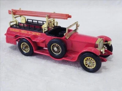 MATCHBOX ANCIEN MODELS OF YESTERYEAR Y6 ROLLS ROYCE FIRE ENGINE POMPIER & BOITE - Photo 1/4