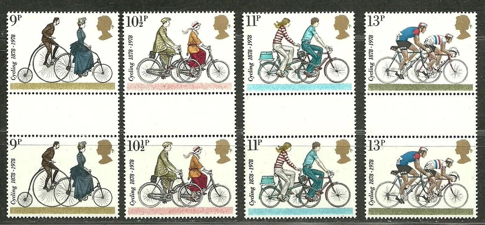 GREAT BRITAIN 1978 Very Fine MNH OG Pair Stamps Set Scott # 843-846 CV 5.20$ - Image 1 of 1