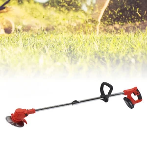 Cordless Wacker Grass Trimmer Lawn Edger Cordless String Trimmer EU Plug - Picture 1 of 12