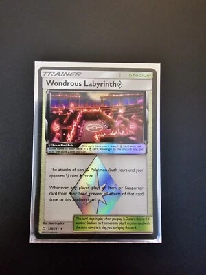 Pokémon TCG Wondrous Labyrinth Prism Star Sun & Moon  Team Up 158/181  Holo Rare - Image 1 of 2