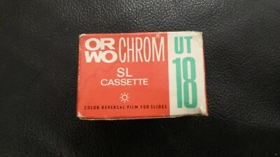 ORWO UT12 35mm CHROM SL CASSETE Film for color slides - Bild 1 von 4