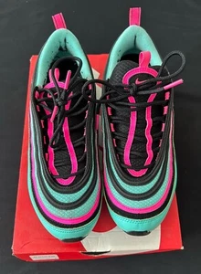 Nike Air Max 97 Hyper Turquoise South Beach Men’s 9.5 CU4877-300 - Picture 1 of 5