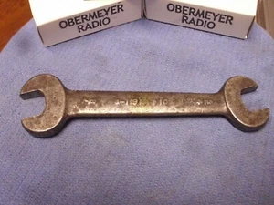 Vintage Dodge Brothers Tool Kit, Q-1191 Combination Open End Wrench 7/8" x 3/4"! - Picture 1 of 9