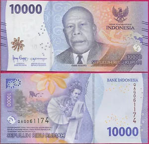 INDONESIEN 10.000 RUPIAH 2022 UNC QAG,PAKARENA DANCE AND WAKATOBI NATIONALPARK,P - Bild 1 von 1