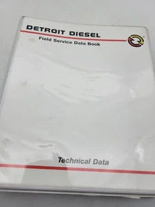 Detroit Diesel FIELD SERVICE DATA Book Technical Data Shop Manuali, 1996 6SE266 - Foto 1 di 6