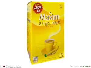 Korea Maxim Mokka Gold Milder Kaffee 170 Stück Sticks Mix Instant Stick Süß Zucker - Bild 1 von 3