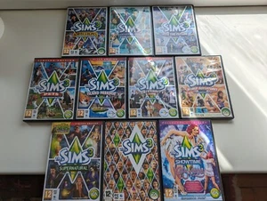 Sims 3 Bundle Into The Future Paradise Pets Ambitions & More PC DVD - Bild 1 von 4