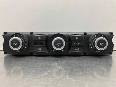 2009 BMW 535i Hi Line OEM Auto Heater AC Climate Control Panel 64119177715 08 10 - Image 1 of 4