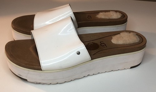 SANDALI con zeppa UGG Australia Leanna Treadlite Slides donna taglia 8 5 US