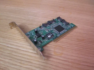 SIIG SATA 4-Kanal RAID PCI Karte, getestet & funktionsfähig - Bild 1 von 4