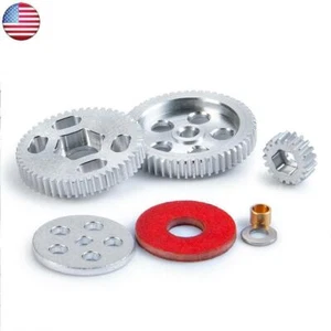 FLYXM Metal Gearbox Transmission Box Gear Set for RC Truck Car Axial SCX24 90081 - Picture 1 of 4