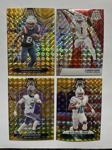 4 Karten Lot 2024 Mosaik Elevate Prisma J. Chase Yellow Reactive T. Hill J. Addison - Bild 1 von 1